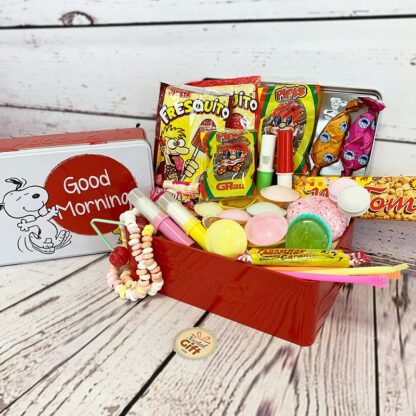 Coffret Cadeau : Bonbons des années 70 "Snoopy"