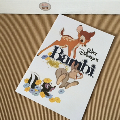 Cahier Bambi Disney