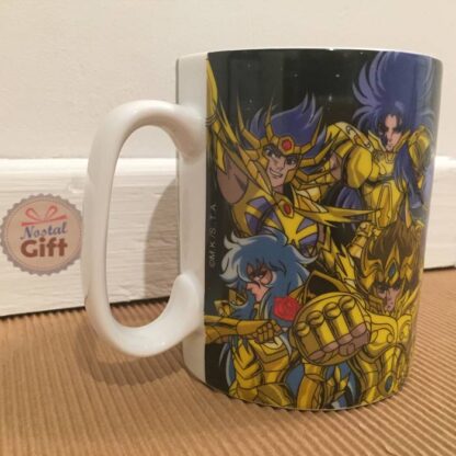 Chevaliers du zodiaque - Les 12 chevaliers d'or - Grand mug 460ml – Image 4