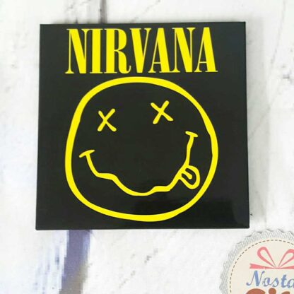 Aimant de frigo Nirvana – Smiley