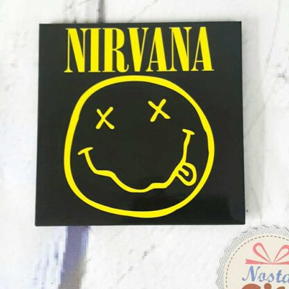 Aimant de frigo Nirvana – Smiley – Image 2