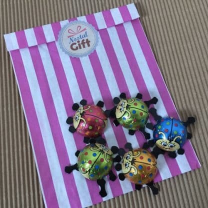 Coccinelle en chocolat x5 – Image 2