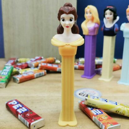 Pez princesses disney : Cendrillon, La Petite Sirène, Blanche Neige, Belle, Raiponce, Aurore et Jasmine Licence officielle