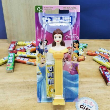 Pez princesses disney : Cendrillon, La Petite Sirène, Blanche Neige, Belle, Raiponce, Aurore et Jasmine Licence officielle