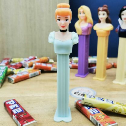 Pez princesses disney : Cendrillon, La Petite Sirène, Blanche Neige, Belle, Raiponce, Aurore et Jasmine Licence officielle