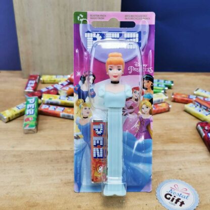 Pez princesses disney : Cendrillon, La Petite Sirène, Blanche Neige, Belle, Raiponce, Aurore et Jasmine Licence officielle