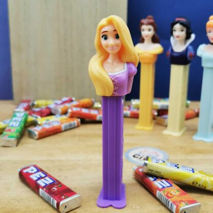 Pez princesses disney : Cendrillon, La Petite Sirène, Blanche Neige, Belle, Raiponce, Aurore et Jasmine Licence officielle