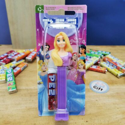 Pez princesses disney : Cendrillon, La Petite Sirène, Blanche Neige, Belle, Raiponce, Aurore et Jasmine Licence officielle