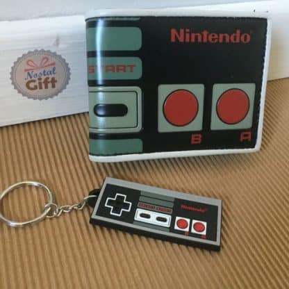 Nintendo - Ensemble Portefeuille et Porte-clés