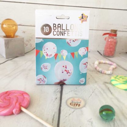 10 Ballons confettis – Image 2