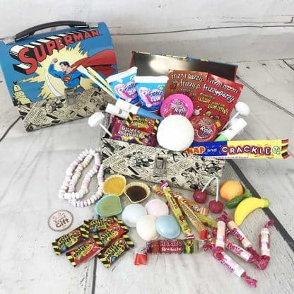 Coffret Cadeau : Mallette cloche "Superman" - Bonbons des années 80 – Image 4