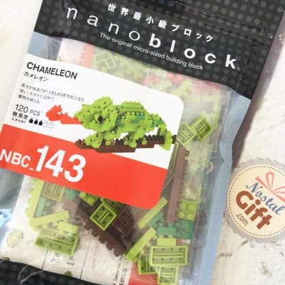 Nanoblock -  Caméléon - Figurine mini à monter – Image 3