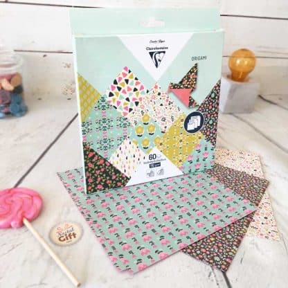 Papier origami - Fleurs