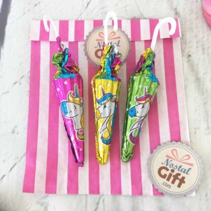 Parapluie au chocolat Licorne x3