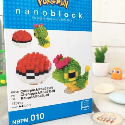 Nanoblock - Chenipan - Pokémon - Figurine mini à monter – Image 5