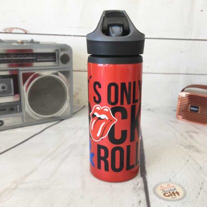 The Rolling Stones - Bouteille d'eau en aluminium