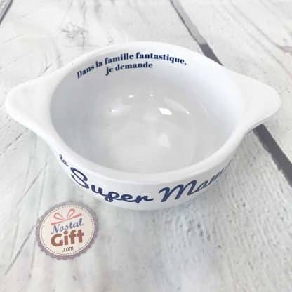 Bol Breton "La super Maman" - Cadeau maman – Image 2