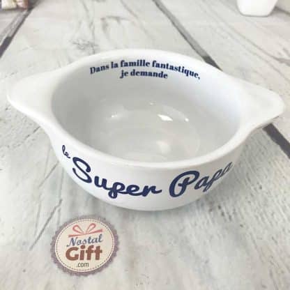 Bol Breton "Le super Papa" - Cadeau papa – Image 2