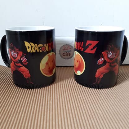 Grand Mug Dragon Ball Z thermoreactif - Sangoku