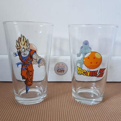 Dragon Ball Z - Set de 2 verres medium Gohan VS Cell