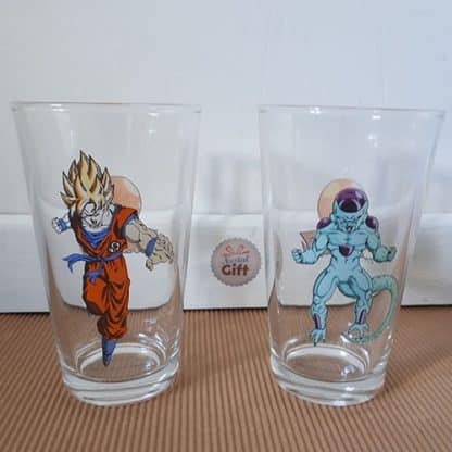 Dragon Ball Z - Set de 2 verres medium Gohan VS Cell