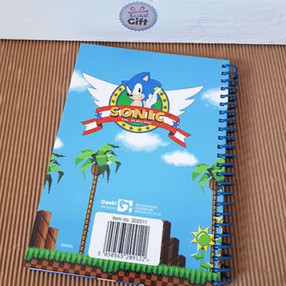 Sonic The Hedgehog - Cahier A5 à couverture rigide
