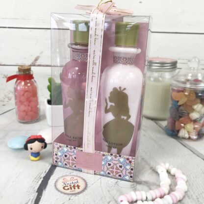Coffret Cadeau - Bain moussant et Lotion pour le corps - Alice au Pays des Merveilles – Image 3