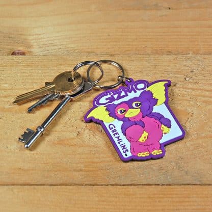 Porte clef Gizmo rose et violet – Image 3