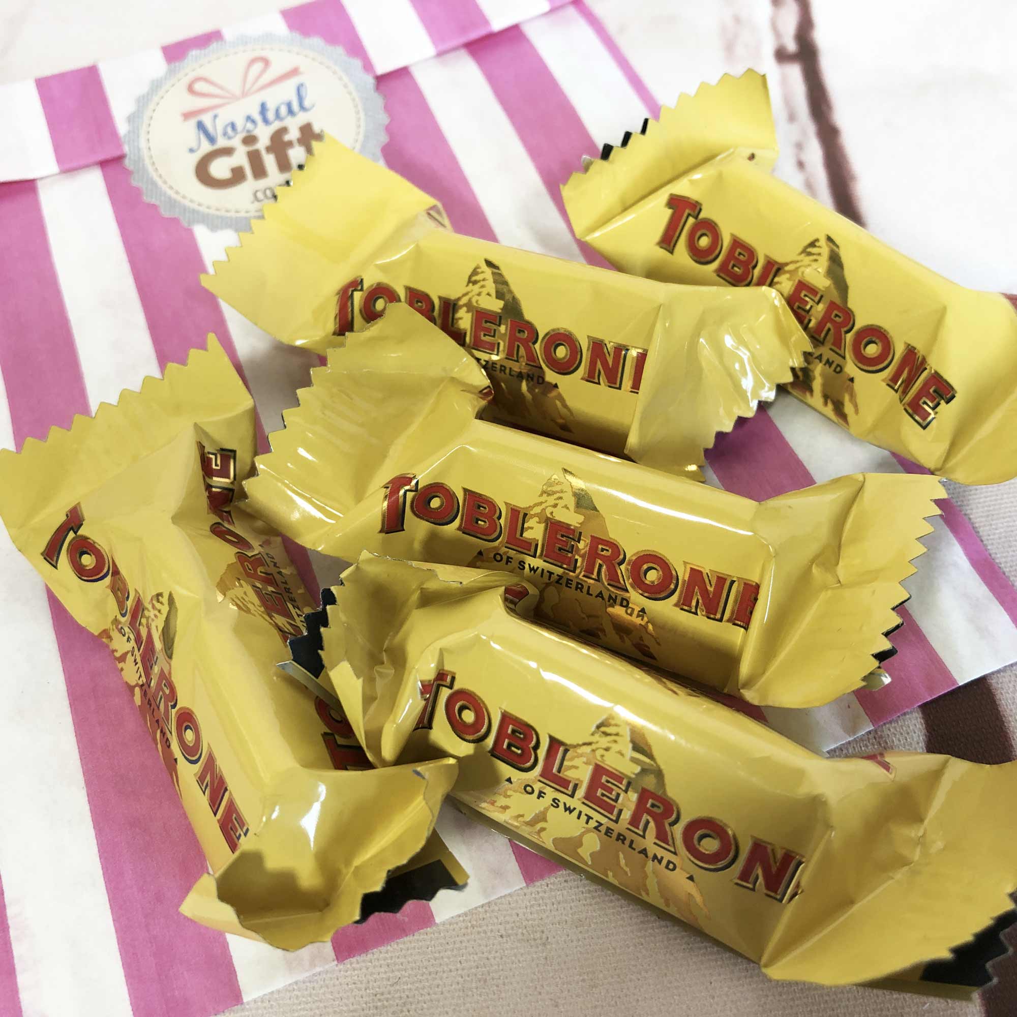 Mini Toblerone chocolat au lait x5