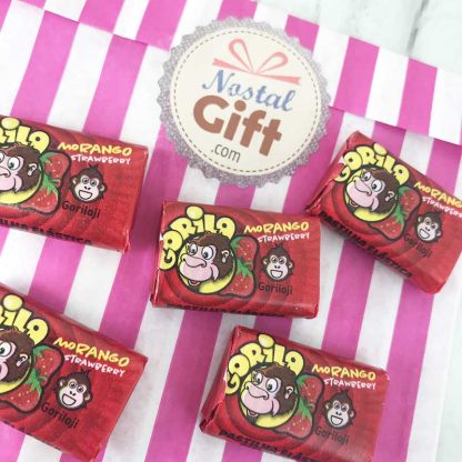 Anti-Gaspi : Chewing-gum Gorila fraise x5 – Image 2