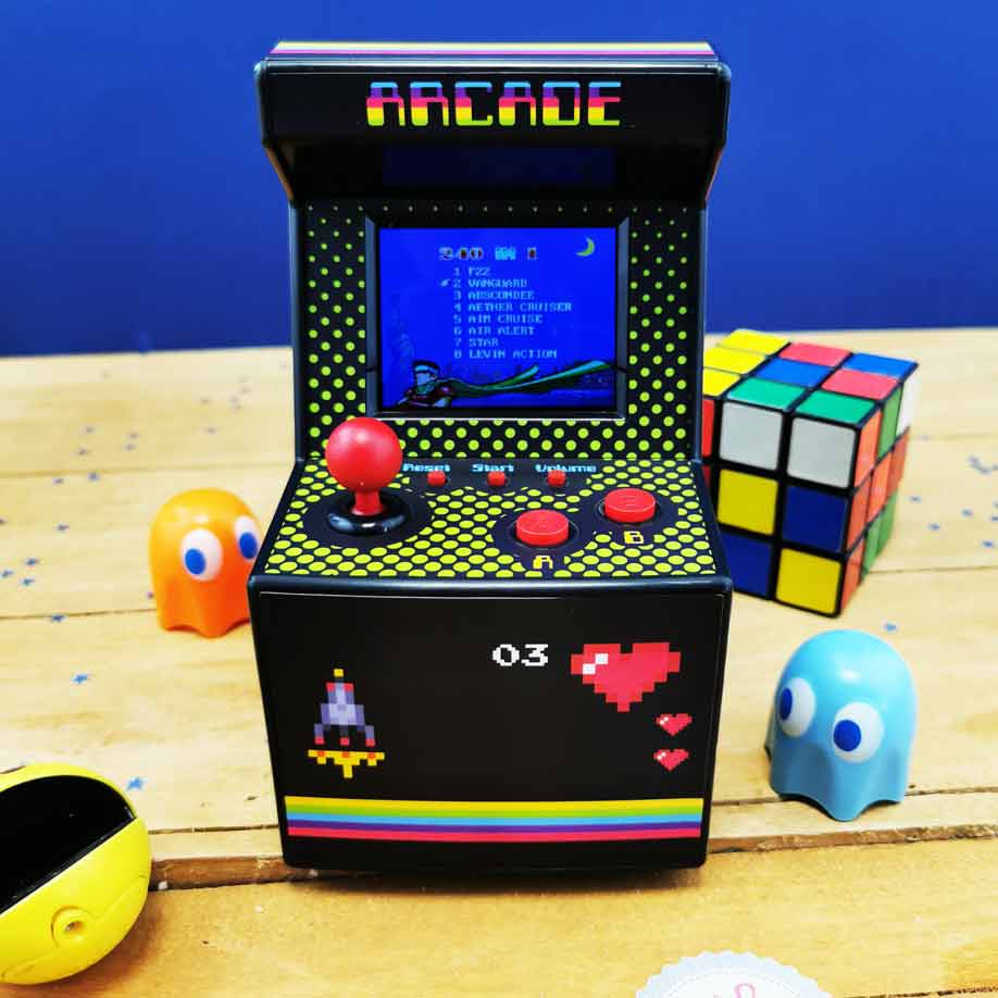 Machines rétro de mini jeux d'arcade de 4,3 pouces pour enfants