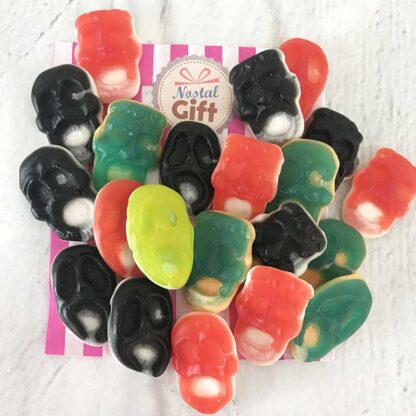 Bonbons spookies (têtes de Frankenstein et de fantôme) x 20