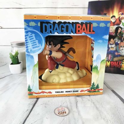 Dragon Ball - Figurine Tirelire Son Goku - Nuage Magique