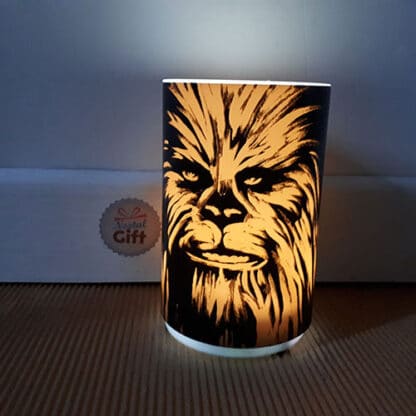 Lampe veilleuse Star wars avec son - Chewbacca