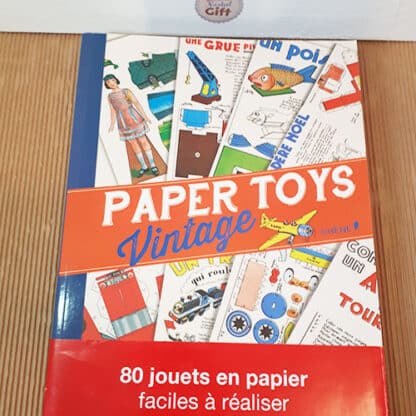 Paper Toy vintage - Construction d'objet en papier