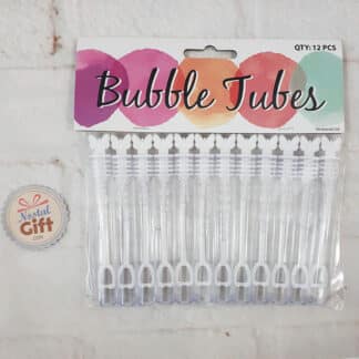 Lot de 12 tubes de bulles à savon pour mariage