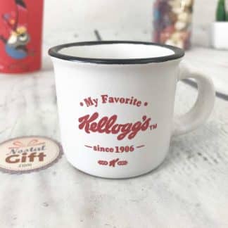 Tasses à café/expresso Kellogg's vintage rouge