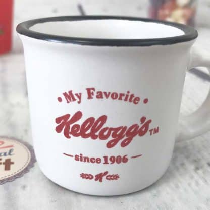 Tasses à café/expresso Kellogg's vintage rouge