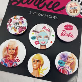 Barbie vintage - Set de 6 badges