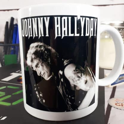 Mug Johnny Hallyday en concert