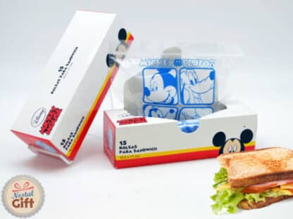Sac à goûter Disney - Mickey (lot de 15 sacs)