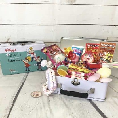 Mallette "Kellogg's" remplie de bonbons des années 80 – Image 9