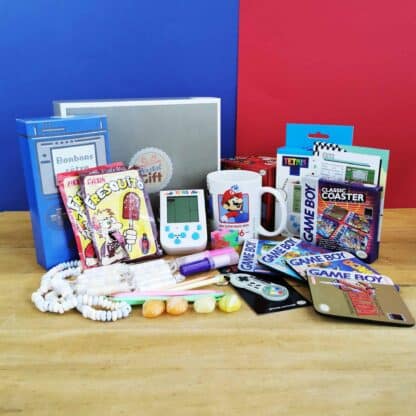 Coffret Cadeau « Retrogaming » et sa console Tetris