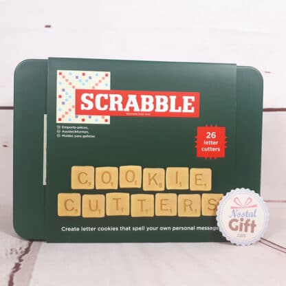Emporte-pièces en lettres du jeu Scrabble