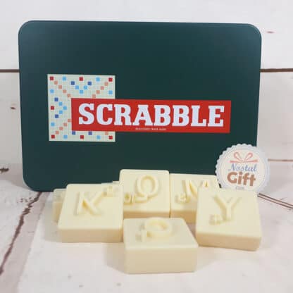 Emporte-pièces en lettres du jeu Scrabble