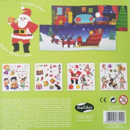 Autocollants - Stickers Réutilisables Noël – Image 2