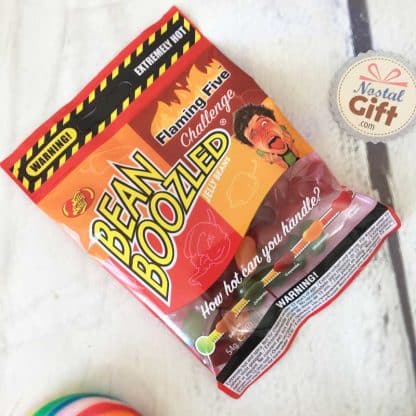 Jelly Belly - Sachet bonbons bean boozled flaming five 54g