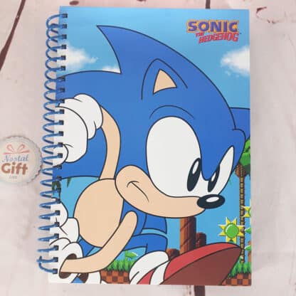 Sonic The Hedgehog - Cahier A5 à couverture rigide
