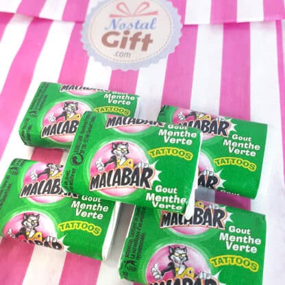 Chewing-gum Malabar (menthe verte) x5