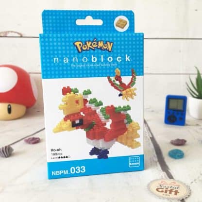 Nanoblock - Ho-oh - Pokemon - Figurine mini à monter